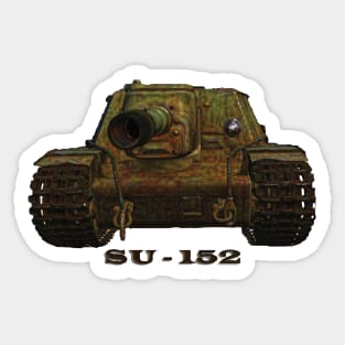 SU-152 legendary soviet tank destroyer Sticker